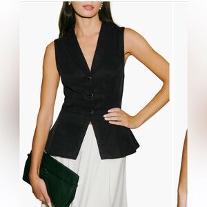 Reformation Oakley vest